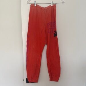 FreeCity Burnt Orange Sweatpants Size XS